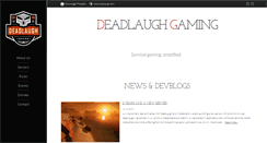 Desktop Screenshot of deadlaugh.com